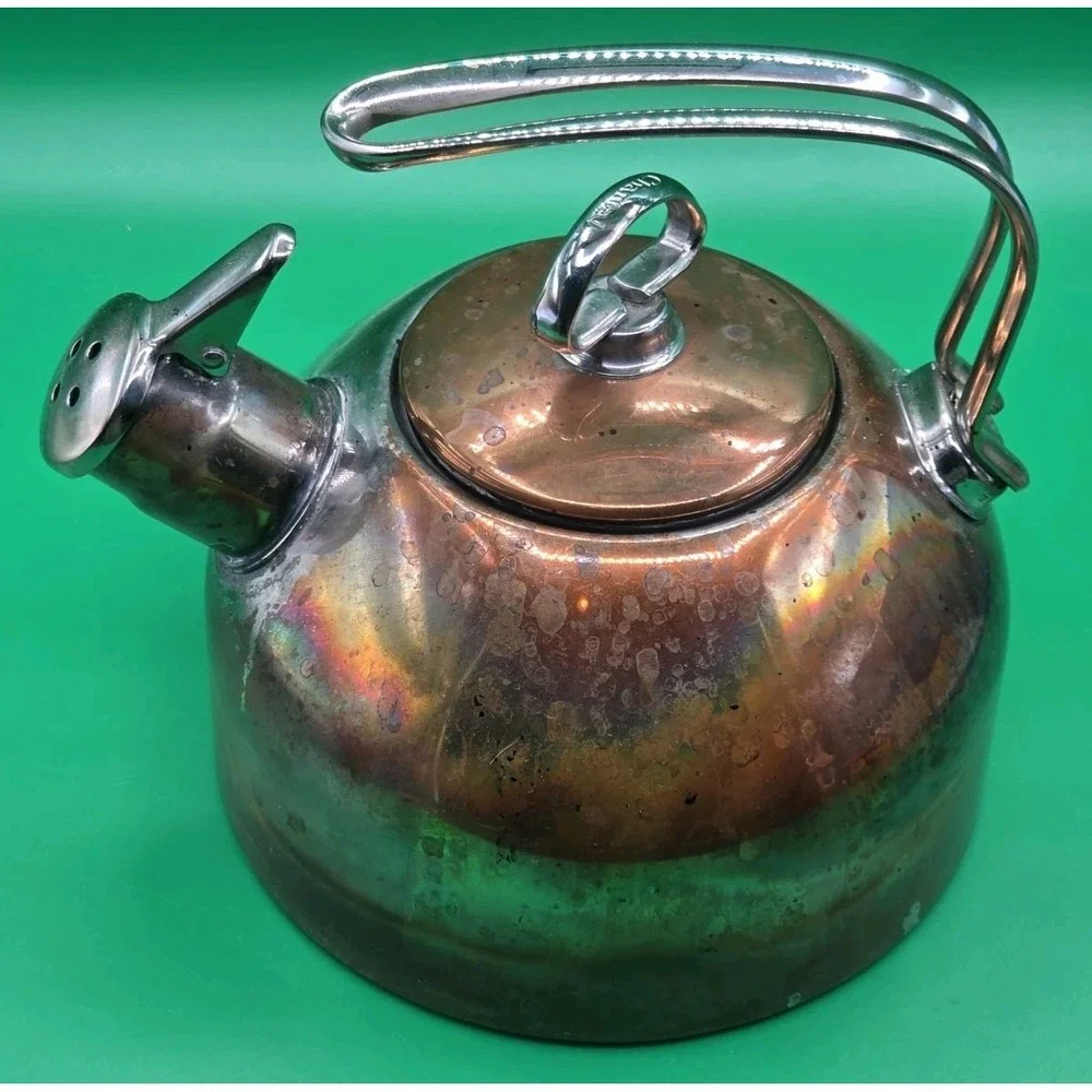 CHANTAL 18/10 SL37-19CP T-MI Stainless Steel Tea Kettle 1.8 Quart